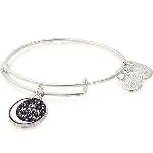 NWT Alex and Ani "To the Moon and Back" Bracelet
